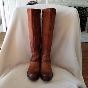 Miz Mooz Shankara Suede Boot - Brandy